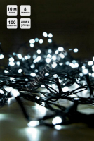 Гирлянда "Нить" LD100C-GW 100LED бел. 10м 8 режимов IP44 SHLights 4690601052902 - smartlife-ural.ru – Екатеринбург