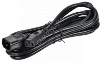 Кабель электропитания PDU 3х1.5 3м с разъемами С13-C14 ITK PC-C13C14-3M - smartlife-ural.ru – Екатеринбург