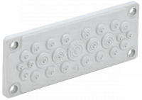 Ввод кабельный мембранный 25 отверстий d5-26мм IP65 сер. TITAN IEK TI-00D-MC-025-65 - smartlife-ural.ru – Екатеринбург