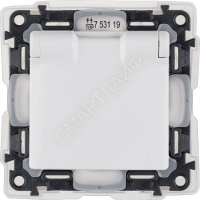 Розетка 1-м СП Valena Life 16А IP44 250В 2P+E защ. шторки с крышкой механизм бел. Leg 753119 - smartlife-ural.ru – Екатеринбург