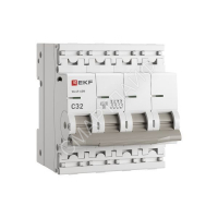 Выключатель автоматический модульный 4п C 32А 6кА ВА 47-63N PROxima EKF M636432C - smartlife-ural.ru – Екатеринбург