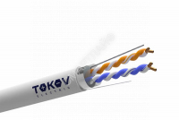 Кабель витая пара F/UTP 2х2х24AWG кат.5E PVC (м) TOKOV ELECTRIC TKE-C06-F22-5E-305-PVC - smartlife-ural.ru – Екатеринбург