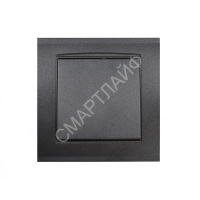 Выключатель 1-кл. СП Бриллиант 10А IP20 в сборе графит Universal 7947366-Gr - smartlife-ural.ru – Екатеринбург