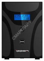 Источник бесперебойного питания Smart Power Pro II Euro 2200 1200Вт 2200В.А черн. IPPON 1029746 - smartlife-ural.ru – Екатеринбург