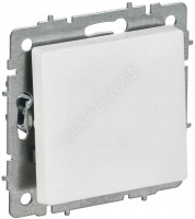 Выключатель проходной 1-кл. СП BRITE ВС10-1-6-БрАБ 10А механизм арктич. бел. IEK BR-V12-0-10-K91 - smartlife-ural.ru – Екатеринбург