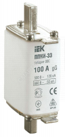 Вставка плавкая ППНИ-33 100А габарит 00С IEK DPP11-100 - smartlife-ural.ru – Екатеринбург