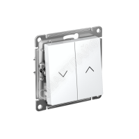 Выключатель для жалюзи 2-кл. AtlasDesign 10А механизм бел. SE ATN000119 - smartlife-ural.ru – Екатеринбург