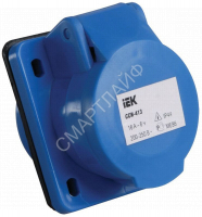 Розетка встраиваемая 16А 2P+E 220В IP44 ССИ-413 IEK PSR41-016-3 - smartlife-ural.ru – Екатеринбург