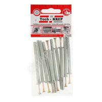 Дюбель-гвоздь 6х80 с потайной манжетой полипропилен (уп.10шт) пакет Tech-Krep 103903 - smartlife-ural.ru – Екатеринбург