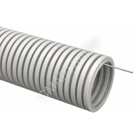 Труба гофрированная ПВХ d20мм с протяжкой сер. (уп.75м) TOKOV ELECTRIC TKE-TG/P-20-C06/75 - smartlife-ural.ru – Екатеринбург