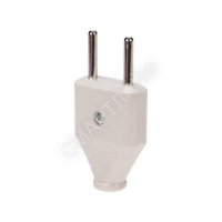 Вилка прямая 6А плоская без заземл. бел. Rexant 11-8946 - smartlife-ural.ru – Екатеринбург