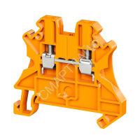 Клемма проходная винтовой зажим 2 точки подключения 4кв.мм оранж. DKC TUR-4R-OR - smartlife-ural.ru – Екатеринбург