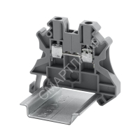 Клемма проходная винтовой зажим; 2 точки подключения; 2.5кв.мм сер. DKC TUR-2.5R - smartlife-ural.ru – Екатеринбург