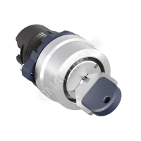 Головка переключателя с ключом на 2 положения с фиксацией стандартная ручка алюм. черн. DKC M22S-KL2A - smartlife-ural.ru – Екатеринбург