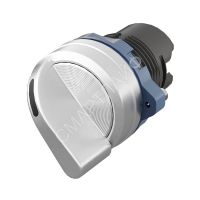 Головка переключателя на 2 положения с возвратом стандартная ручка алюм. черн. DKC M22S-M2A - smartlife-ural.ru – Екатеринбург