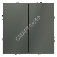 Выключатель 2-кл. СП S70 10А механизм титан Voltum VLS020106 - smartlife-ural.ru – Екатеринбург