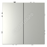 Выключатель 2-кл. СП S70 10А с самовозвратом механизм сталь Voltum VLS020605 - smartlife-ural.ru – Екатеринбург