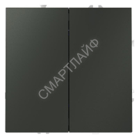 Выключатель 2-кл. СП S70 10А с самовозвратом механизм титан Voltum VLS020606 - smartlife-ural.ru – Екатеринбург