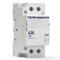 Контактор модульный 36мм 63А 230В АС 2НО PRIZMA TOKOV ELECTRIC TKE-PZ-MC-2-63-230-20 - smartlife-ural.ru – Екатеринбург