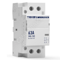 Контактор модульный 36мм 63А 230В АС 1НО 1НЗ PRIZMA TOKOV ELECTRIC TKE-PZ-MC-2-63-230-11 - smartlife-ural.ru – Екатеринбург