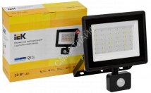 Прожектор светодиодный СДО 06-50Д 6500К IP54 с ДД черн. IEK LPDO602-50-65-K02 - Оптовая компания Smart Life