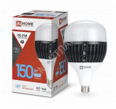 Лампа светодиодная LED-HP-PRO 150Вт 6500К холод. бел. E27 13500лм 150-275В с адаптером E40 IN HOME 4690612035703 - Оптовая компания Smart Life