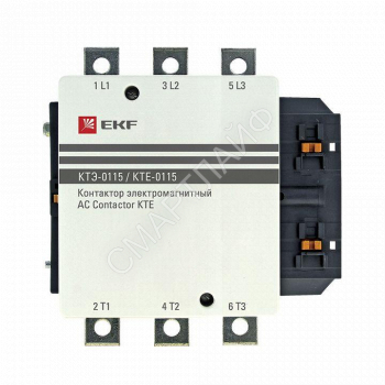 Контактор КТЭ 115А кат. 230В AC 1НО EKF ctr-b-115 - smartlife-ural.ru – Екатеринбург