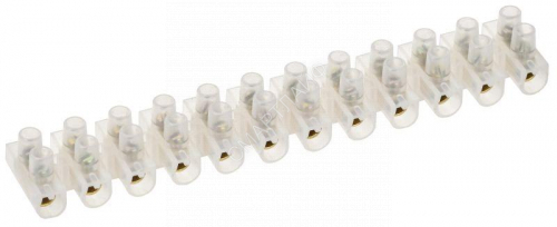 Колодка клеммная ЗВИ-10 2.5-6кв.мм 12 пар IEK UZV3-010-06 - smartlife-ural.ru – Екатеринбург