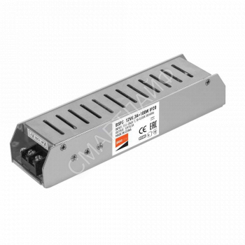 Блок питания для светодиодной ленты 100Вт 8.3А 12В IP20 BSPS метал. JazzWay 1002167A - smartlife-ural.ru – Екатеринбург
