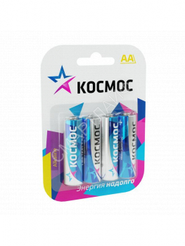 Элемент питания алкалиновый AA/LR6 BP-4 (блист.4шт) КОСМОС KOCLR64BL_classic - smartlife-ural.ru – Екатеринбург
