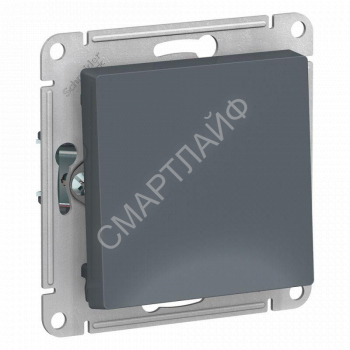 Выключатель 1-кл. СП AtlasDesign 10А IP20 (сх. 1) 10AX механизм грифель SE ATN000711 - smartlife-ural.ru – Екатеринбург
