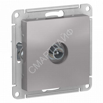 Розетка телевизионная TV AtlasDesign коннектор механизм алюм. SE ATN000393 - smartlife-ural.ru – Екатеринбург