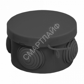 Коробка распаячная КМР-040-038 с крышкой 65х40 4 мембранных ввода IP54 черн. EKF plc-kmr-040-038-b - smartlife-ural.ru – Екатеринбург