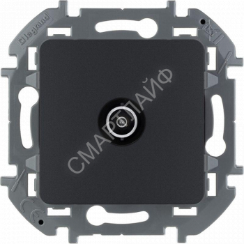 Розетка телевизионная проходная TV Inspiria 14дБ 5-862мГц механизм антрацит IEK 673863 - smartlife-ural.ru – Екатеринбург