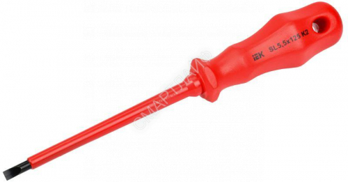 Отвертка диэлектрическая шлицевая SL5.5х125 K2 1000В ARMA2L 3 IEK A2L3-SC30-K2-SL-55-125 - smartlife-ural.ru – Екатеринбург