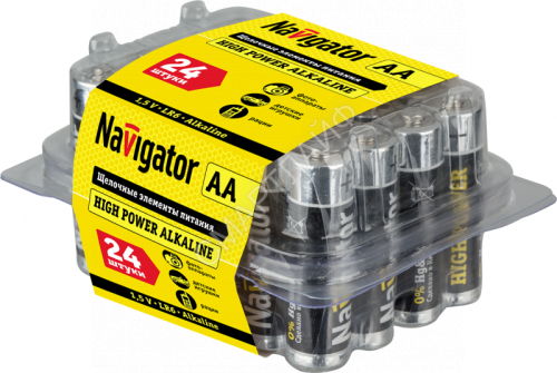 Элемент питания алкалиновый AA/LR6 94 786 NBT-NE-LR6-BOX24 (уп.24шт) Navigator 94786 - smartlife-ural.ru – Екатеринбург