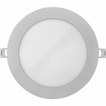 Светильник светодиодный 90 143 OLP-R1-12W-R170-4K-WH-LED 12Вт 4000К IP20 800лм 176-264В d120 d170 встраив. круг DOWNLIGHT ОНЛАЙТ 90143 - smartlife-ural.ru – Екатеринбург