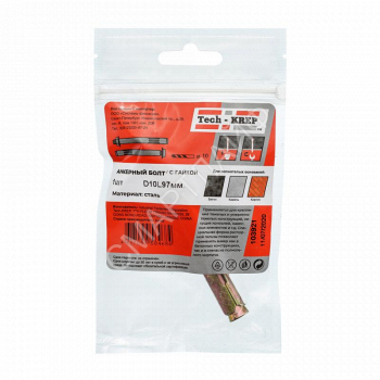 Болт анкерный с гайкой 10х97 Tech-KREP 103921 - smartlife-ural.ru – Екатеринбург