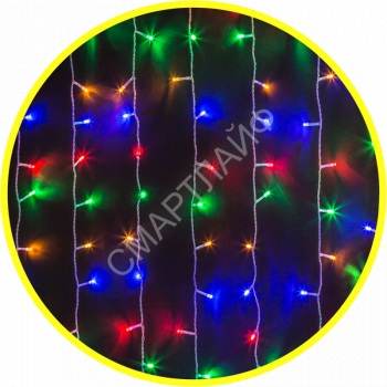 Гирлянда светодиодная 61 860 NGF-C01-288RGBY-8-1.5х1.5m-230-C8-TR-IP20 Navigator 61860 - smartlife-ural.ru – Екатеринбург