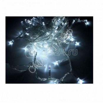 Гирлянда светодиодная "Нить" LD200-GW-BO 20м 200LED бел. уличная 8 режимов элементы питания 3хAA SHLights 4690601045454 - smartlife-ural.ru – Екатеринбург