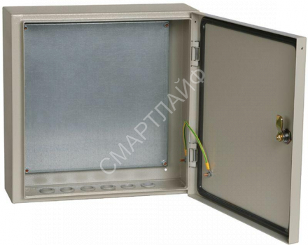 Корпус ЩМП-4.4.1-0 400х400х150 У2 IP54 метал. IEK YKM40-441-54 - smartlife-ural.ru – Екатеринбург