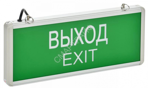 Светильник светодиодный ССА 1001 "ВЫХОД-EXIT" 3Вт аварийный односторонний IEK LSSA0-1001-003-K03 - smartlife-ural.ru – Екатеринбург