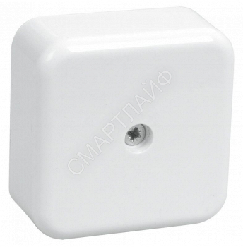 Коробка распаячная ОП 50х50х20 IP20 КМ41206-01 (4 клем. 3кв.мм) бел. IEK UKO10-050-050-020-K01 - smartlife-ural.ru – Екатеринбург