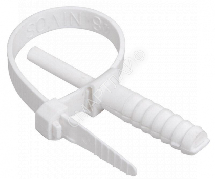 Хомут кабельный дюбельный ХД 7х150 полиамид бел. (уп.50шт) IEK UHH80-7-150-50-K01-F - smartlife-ural.ru – Екатеринбург
