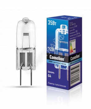 Лампа галогенная JC 35Вт 12В капс. g4 Camelion 2169 - smartlife-ural.ru – Екатеринбург