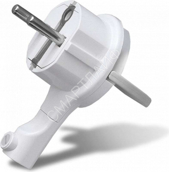 Вилка-невидимка электрическая 16А 250В с заземл. бел. UNIVersal 5566874 - smartlife-ural.ru – Екатеринбург