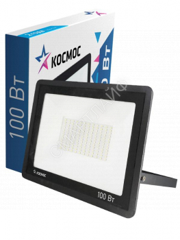 Прожектор светодиодный 100Вт 6500К IP65 8000лм КОСМОС K_PR5_LED_100 - smartlife-ural.ru – Екатеринбург