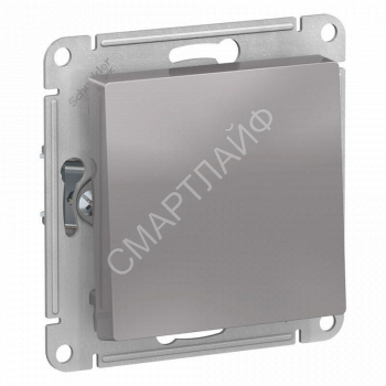 Выключатель 1-кл. СП AtlasDesign 10А IP20 (сх. 1) 10AX с самовозвратом механизм алюм. SE ATN000315 - smartlife-ural.ru – Екатеринбург