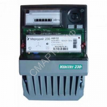 Счетчик Меркурий 230 AM-02 3ф 10-100А класс точн. 1.0 1 тариф. импульс. вых. на панель мех. ОУ Инкотекс 00000034804 - smartlife-ural.ru – Екатеринбург