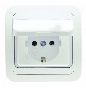 Розетка 1-м СП Mimoza 16А IP20 с крышкой бел./бел. Makel 12029 - smartlife-ural.ru – Екатеринбург